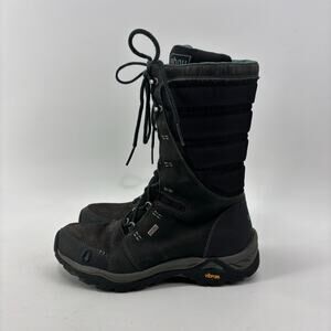 Ahnu Women's Size 8 Northridege Tall Hiking Boots F3013F Vibram Sole Hitop
